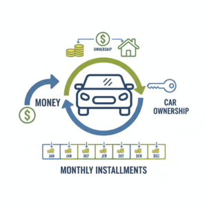 Kia Stonic 2025 Now Available in Easy Installments with Faysal Bank 9 Firefly gemini flash Financial Planning Illustration A clean infographic or vector art showing monthly in 488191