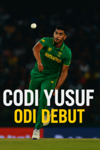Codi Yusuf: South Africa’s Rising Fast Bowling Talent 1 Codi Yusuf