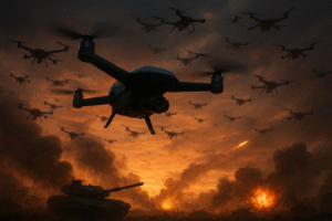 AI-Controlled Drone Swarms: The Future of Modern Warfare and Beyond 1 AI-controlled drone swarms