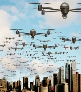 AI-Controlled Drone Swarms: The Future of Modern Warfare and Beyond 9 istockphoto 2193354819 612x612 2