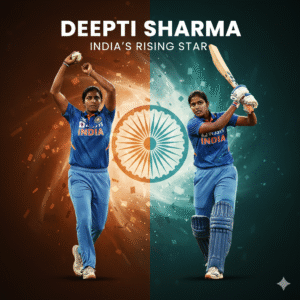Deepti Sharma – India’s Cricket Powerhouse and Rising All-Rounder 4 AI generated image using google gemini